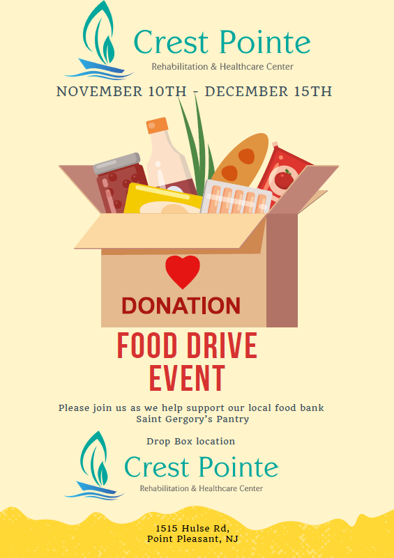 Crest Point Food Drive